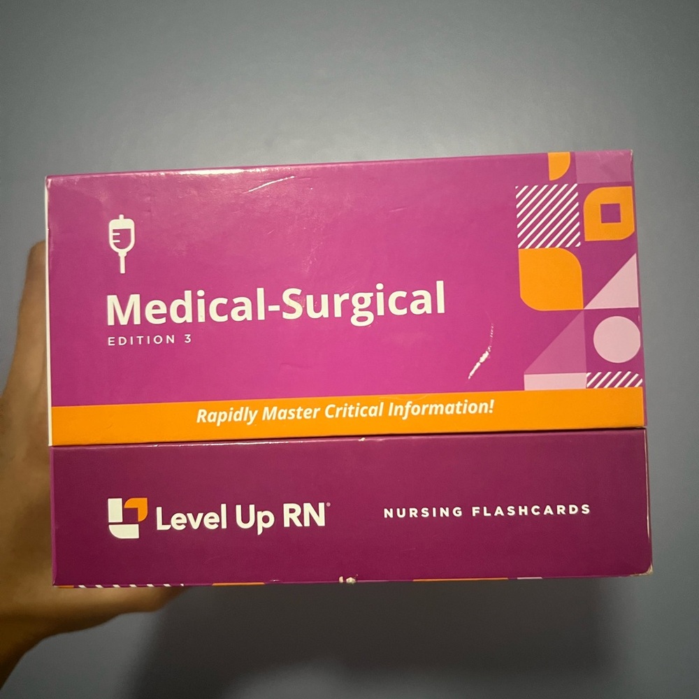 Level Up RN Medical-Surgical Nursing Flashcards